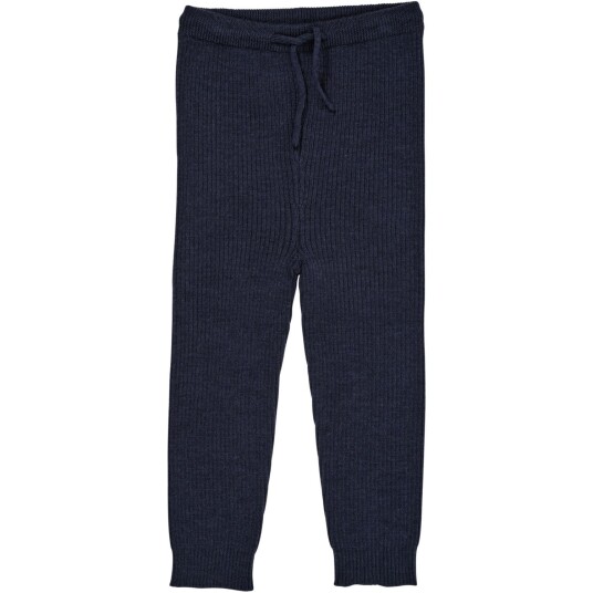 Copenhagen Colors Navy Merino Classic Rib Leggings M. Snore 68