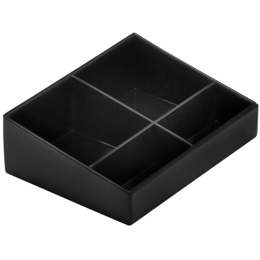 JVD Lite brett Como 4 rom; 15.2x11.5x4.9 cm (LxBxH); Svart; Rektangulær