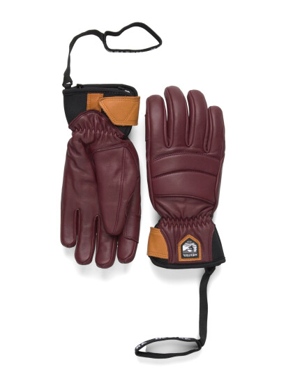 Hestra Women´s Fall Line   5 Finger Bordeaux   Brown   6