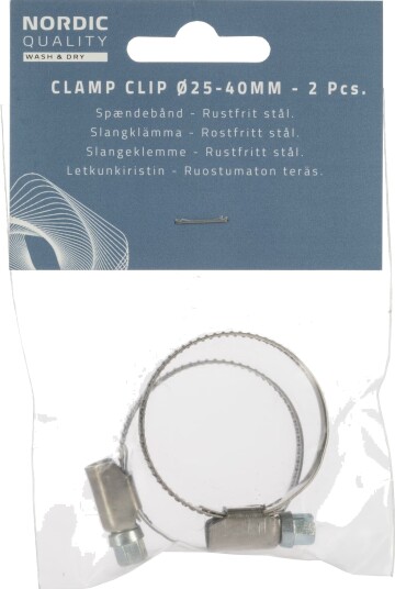 Nordic Quality slangeklemme 2 stk Nordic Quality slangeklemme 2 stk