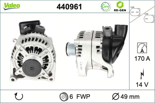 Dynamo VALEO 440961 Dynamo VALEO 440961