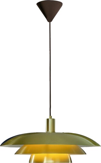 Aneta Lighting Taklampe Epsilon Messing Takpendler