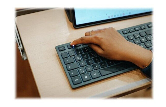 Cherry KW 7100 MINI BT - Tastatur - Tysk - Svart