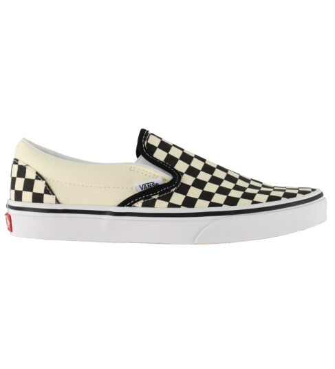 Vans Sko  Classic Slip On Geografisk sjekk Svart/Hvit Vans 37 Sko