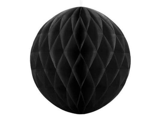 Papir kule svart 30cm