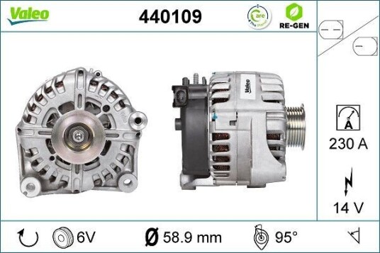 Dynamo VALEO 440109