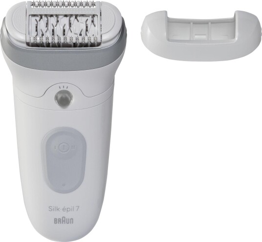 Braun Silk-??pil 7 Epilator Hvit/S??lv
