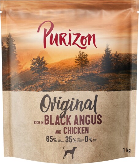 Purizon Tørrfôr Adult Black Angus Sparepakke 4 X 1 kg