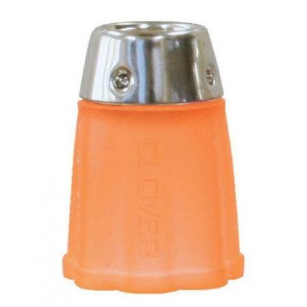 Clover Fingerbøll Oransje Silikon Gummi med metall 14,5mm