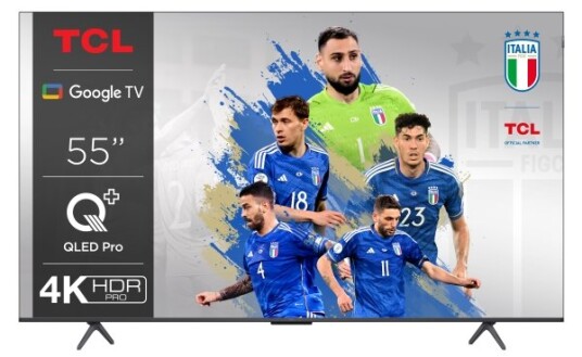 TCL 55" C655 4K QLED Smart-TV med Dolby Vision og Google TV TCL 55" C655 4K QLED Smart-TV med Dolby Vision og Google TV