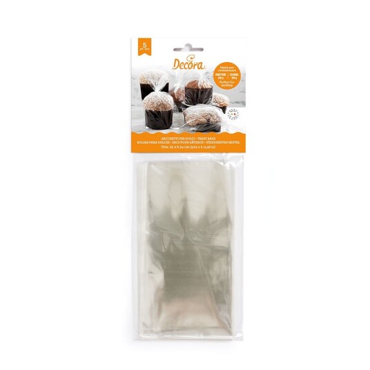Decora Treat Bags Pk/5 Decora Treat Bags Pk/5