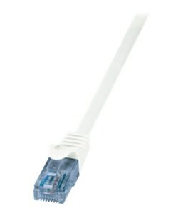 Logilink Home Econline Koblingskabel Rj-45 Hann Til Rj-45 Hann 50 Cm Utp Cat 6A Hvit