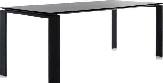 Kartell FOUR Mykt Skrivebord 190x79 Sort