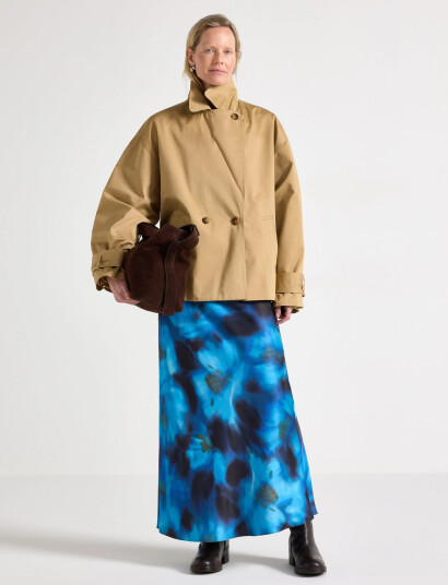 Lindex Skirt Mary Blue XL
