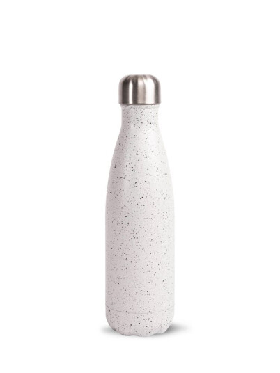 Sagaform Nils stålflaska 50 cl Hvit, svart