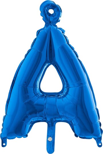 Ballongkungen Bokstavballong Mini Blå Bokstav Å 14500B