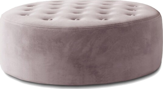 Montyda Sittepuff Rund Rosa