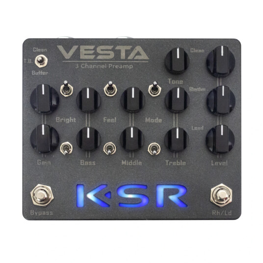 Ksr Vesta 3 Channel 80s/90s Preamp Ksr Vesta 3 Channel 80s/90s Preamp
