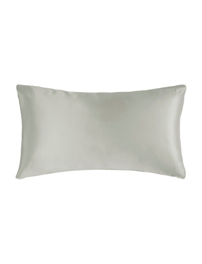 Lenoites Mulberry Silk Pillowcase, 50X90 Cm - Grey - 50X 90CM