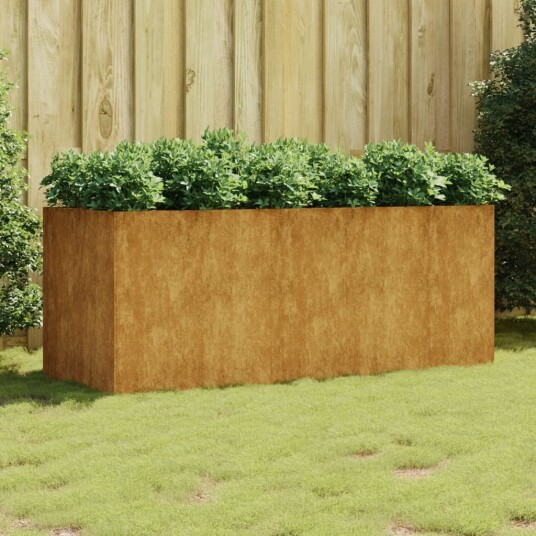 Høybed 200x80x80 cm cortenstål