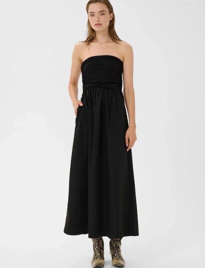 Gestuz Gzerin Slip Dress   Black   40