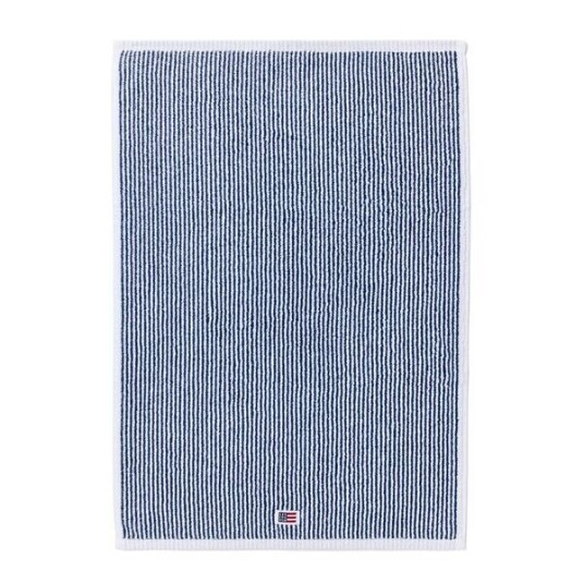 Lexington Original håndkle 70x130 cm stripet hvit/navy Lexington Original håndkle 70x130 cm stripet hvit/navy