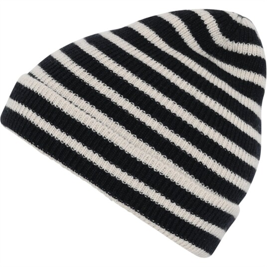 MP Danmark 97529 Bergen Ull Striped Beanie Dark Denim Melange 47-49 MP Danmark 97529 Bergen Ull Striped Beanie Dark Denim Melange 47-49