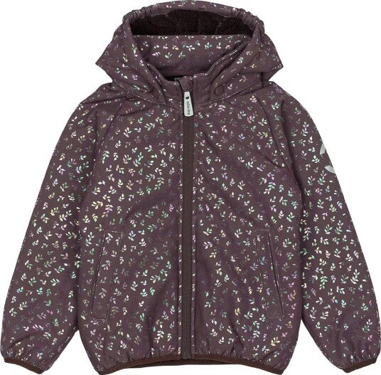 mikk line Teddy Softshell Jacket With Waist Brown 110