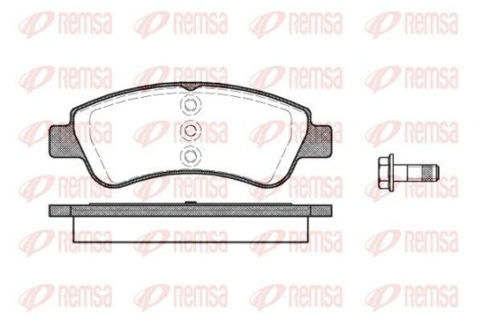 Bremseklosser REMSA 0840.20