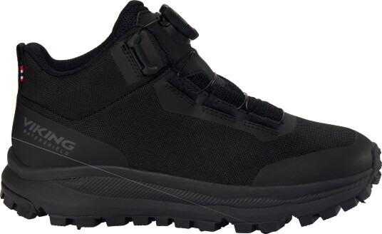Viking Footwear Women's Stride Mid Spike Waterproof Black 41