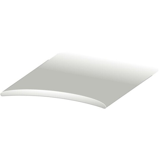 Lundbergs Skjøtelist Overgang Aluminium 4mm 30mm 1000mm Nr 4 Sølv