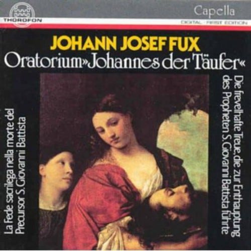 Capella Piccola John The Baptist's Oratory CD