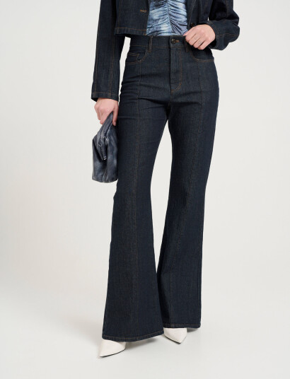 Gestuz Tilmagz Hw Flared Jeans - Navy - 32 Gestuz Tilmagz Hw Flared Jeans - Navy - 32