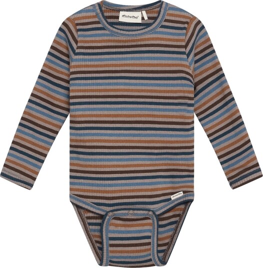 Minymo Body Ls Y/D Rib FUNGI 74