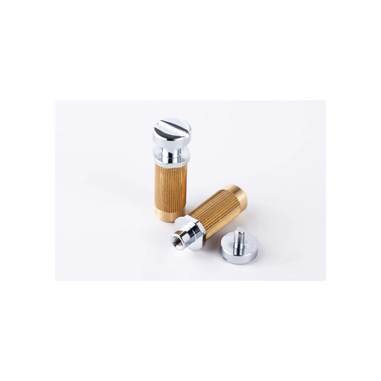 Tonepros Sm1 C - Metric Brass Locking Studs - Chrome Tonepros Sm1 C - Metric Brass Locking Studs - Chrome
