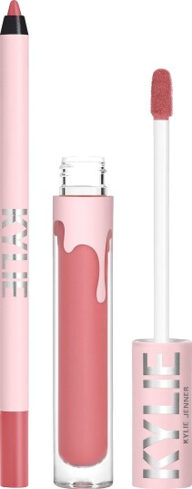 Kylie Cosmetics Matte Lip Kit 3ml Liquid Lipstick + 1.1g Lip Liner Snow Way Bae Kylie Cosmetics Matte Lip Kit 3ml Liquid Lipstick + 1.1g Lip Liner Snow Way Bae
