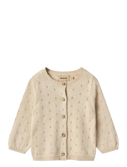Wheat Knit Cardigan Maia - Cream - 62