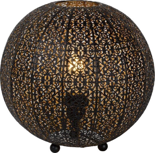 Tahar Bordlampe Høyde 32 Cm Sort