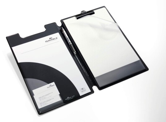 Durable 2332-01 Sort A4 Pvc