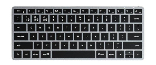Satechi Slim X1 Trådløst Tastatur med Nordisk Layout Svart Satechi Slim X1 Trådløst Tastatur med Nordisk Layout Svart