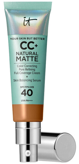 IT Cosmetics CC+ Natural Matte Foundation Rich Honey IT Cosmetics CC+ Natural Matte Foundation Rich Honey