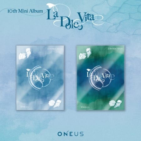 Oneus  La Dolce Vita  Random cover (L / D) Includes 84 page photobook + polaroid + photocard + lyrics postcard + sticker  CD