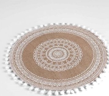Douceur D’Interieur Bordbrikke Tassel   Renata Hvit 38