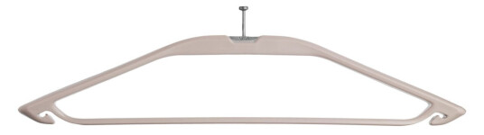 VEGA Kleshenger Percio med hotellring 45.5x17.9 cm (LxH) Gråbrun 12 Stykk / Forpakning VEGA Kleshenger Percio med hotellring 45.5x17.9 cm (LxH) Gråbrun 12 Stykk / Forpakning