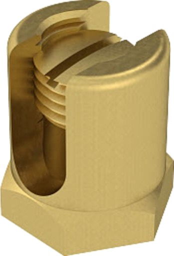 Obo Jordklemme 35mm² Med Festegjenger M6 EKL 35 50 Stk