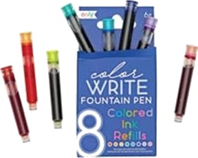 Color Write 8 Stk Komplette Fargekassetter