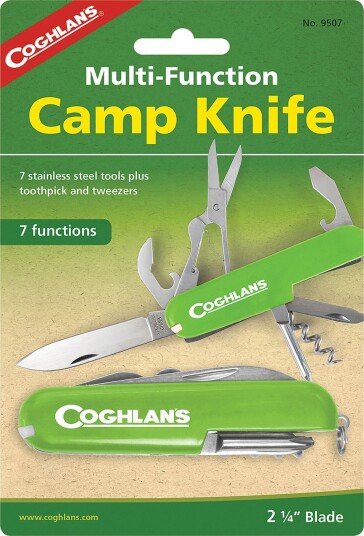 Coghlan's Multiverktøy Kniv – 7 Funksjoner – Rustfritt Stål