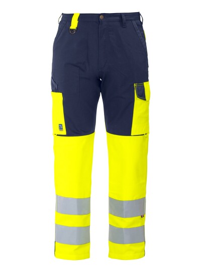 Projob 6501 Servicebukse En Iso 20471 Kl 2 Yellow Navy C60