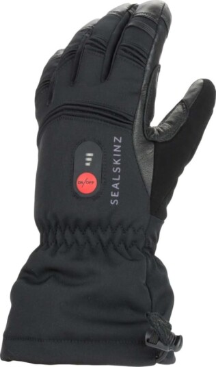 Sealskinz Waterproof Heated Gauntlet L, Black
