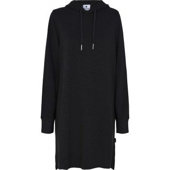 JBS of Denmark Bamboo Hoodie Dress Svart Medium Dame